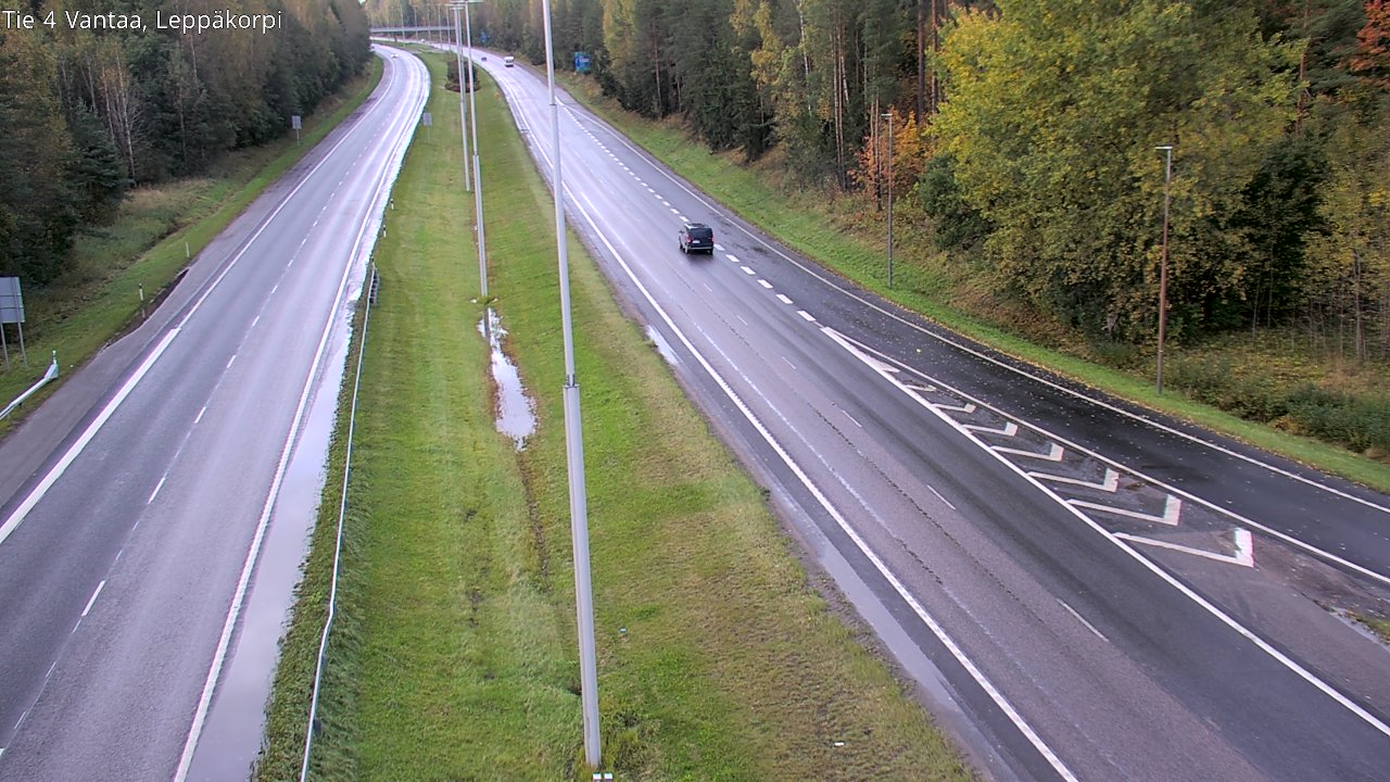 Weather Camera Image Road 4 Vantaa Leppäkorpi, Vantaa, Uusimaa