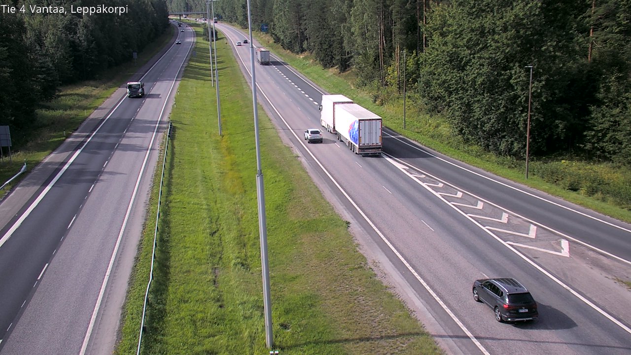 Kelikamerat Kuva Tie 4 Vantaa Leppäkorpi, Vantaa, Uusimaa
