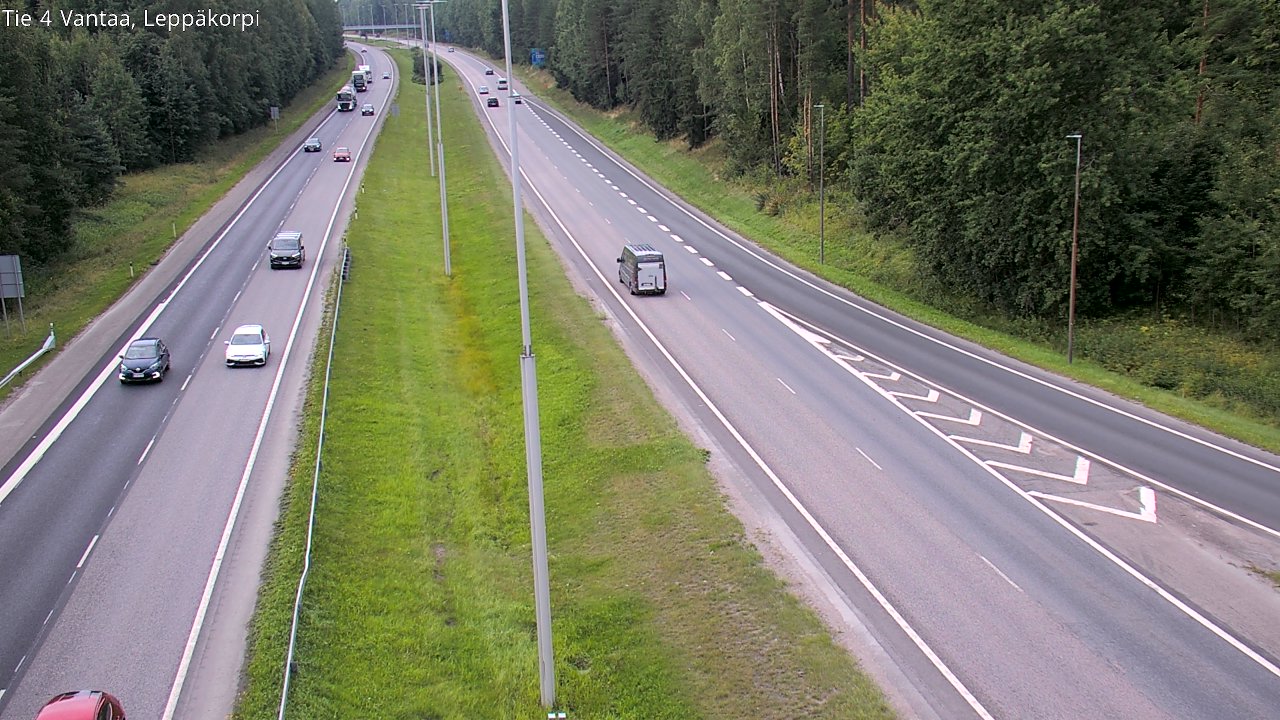 Weather Camera Image Road 4 Vantaa Leppäkorpi, Vantaa, Uusimaa