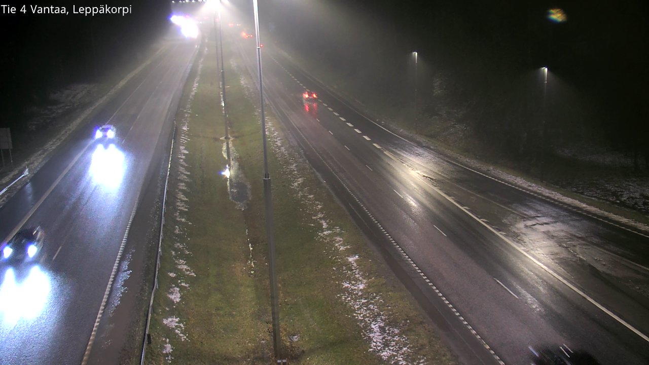 Weather Camera Image Väg 4 Vanda Alkärr, Vantaa, Uusimaa