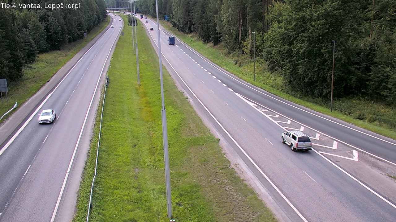 Weather Camera Image Road 4 Vantaa Leppäkorpi, Vantaa, Uusimaa
