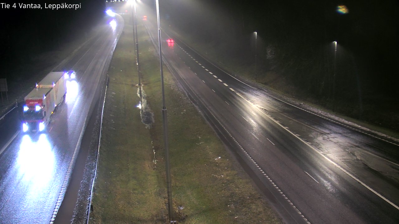 Weather Camera Image Väg 4 Vanda Alkärr, Vantaa, Uusimaa