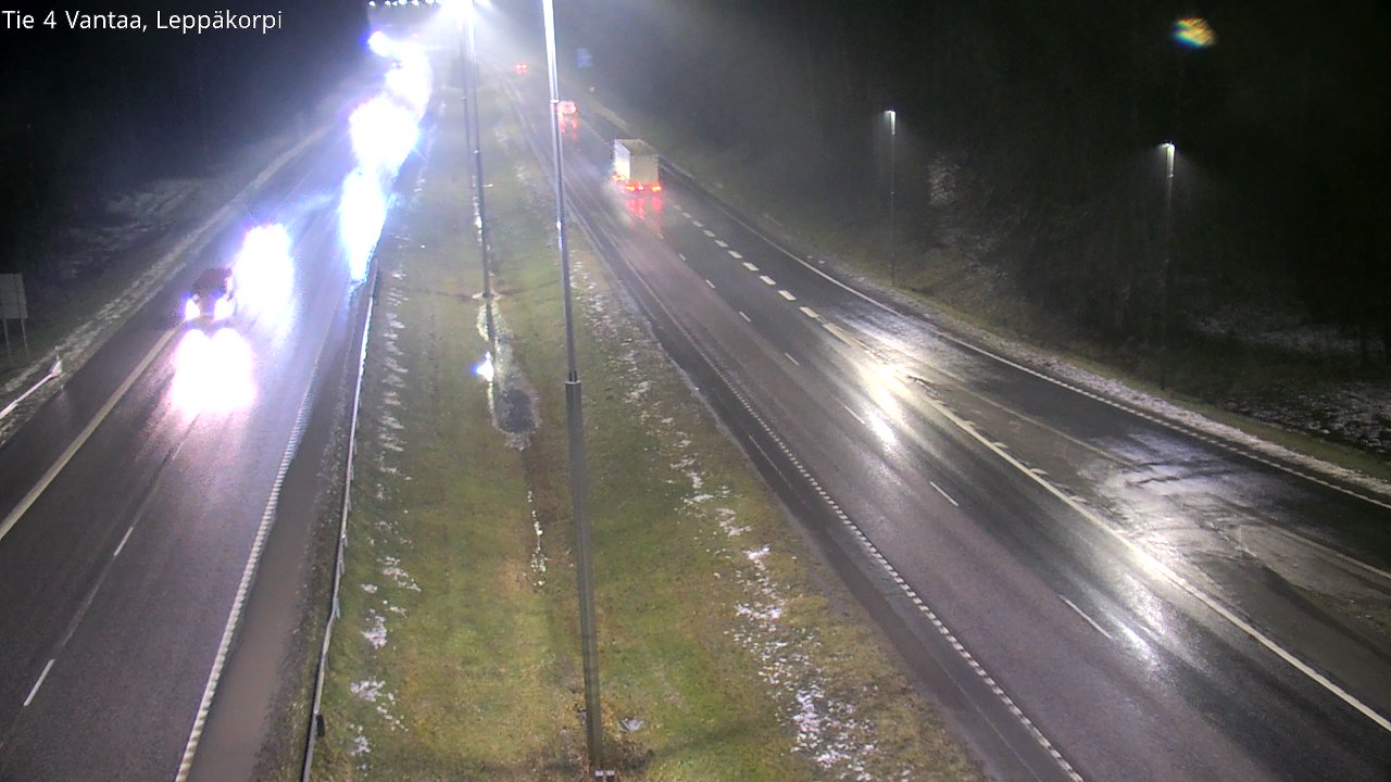 Weather Camera Image Väg 4 Vanda Alkärr, Vantaa, Uusimaa