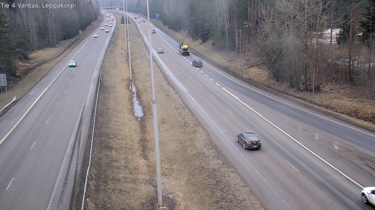 Weather Camera Image Road 4 Vantaa Leppäkorpi, Vantaa, Uusimaa
