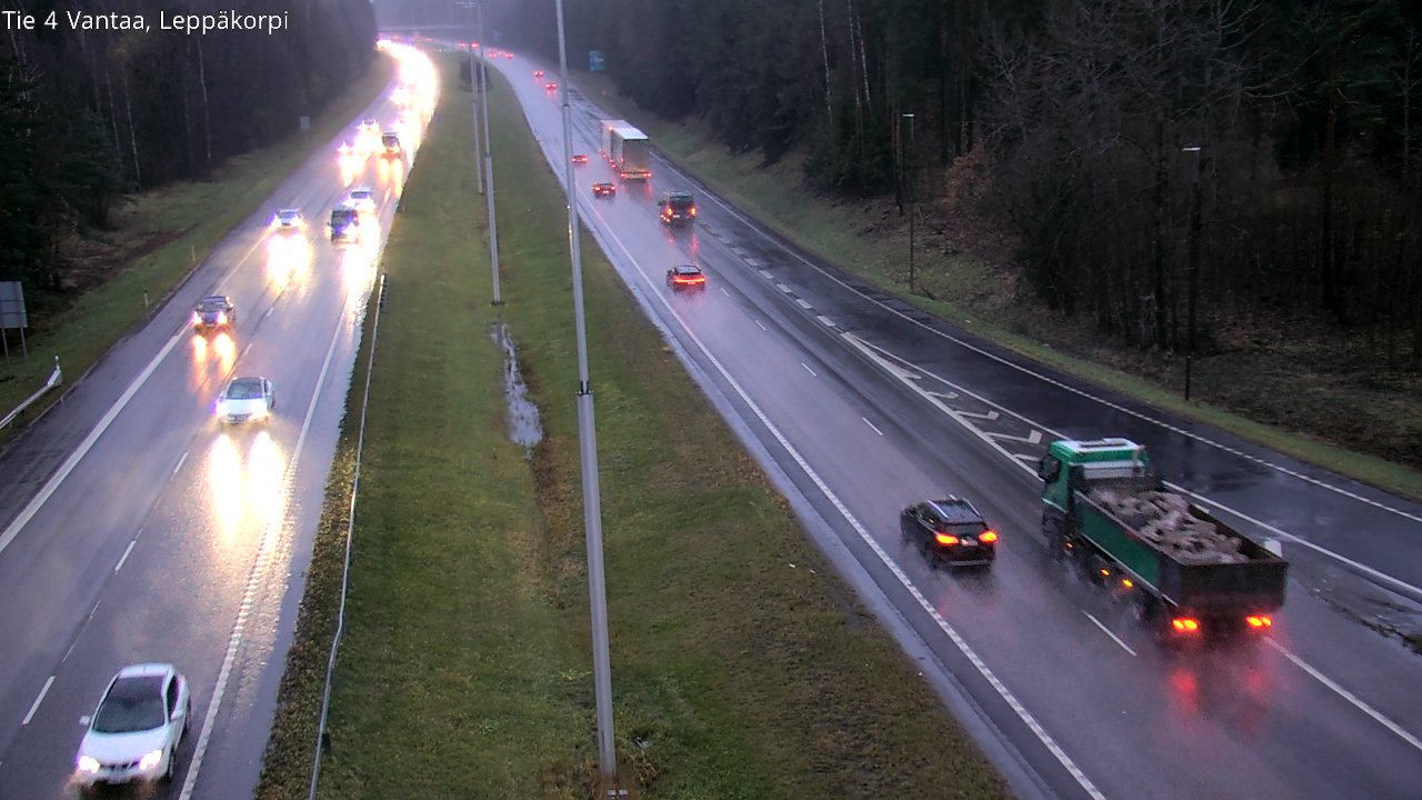 Kelikamerat Kuva Tie 4 Vantaa Leppäkorpi, Vantaa, Uusimaa