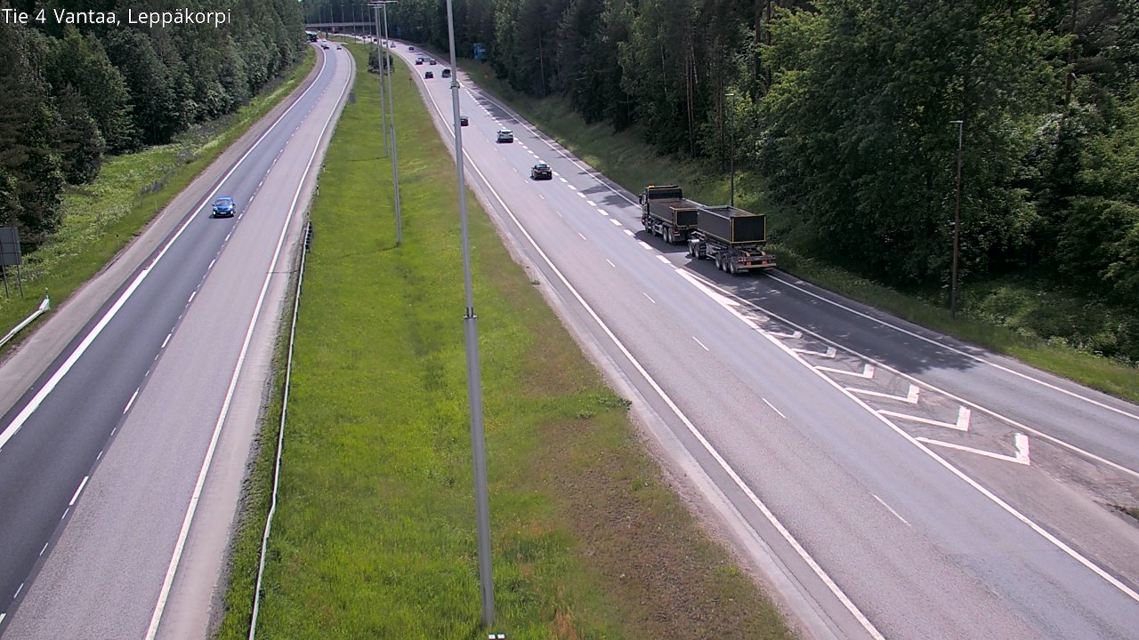 Kelikamerat Kuva Tie 4 Vantaa Leppäkorpi, Vantaa, Uusimaa