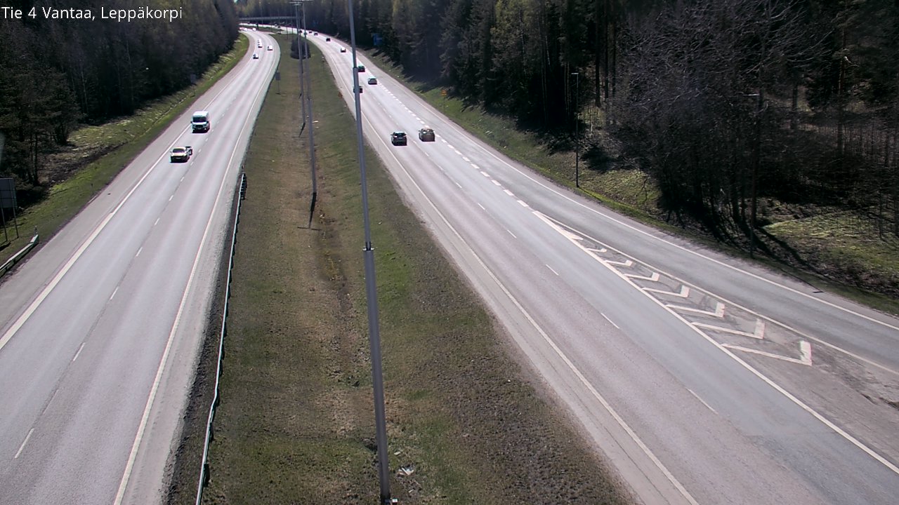 Kelikamerat Kuva Tie 4 Vantaa Leppäkorpi, Vantaa, Uusimaa
