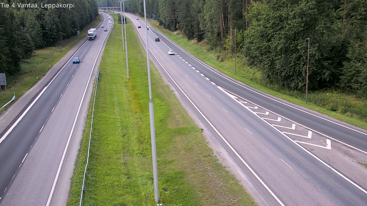 Weather Camera Image Road 4 Vantaa Leppäkorpi, Vantaa, Uusimaa