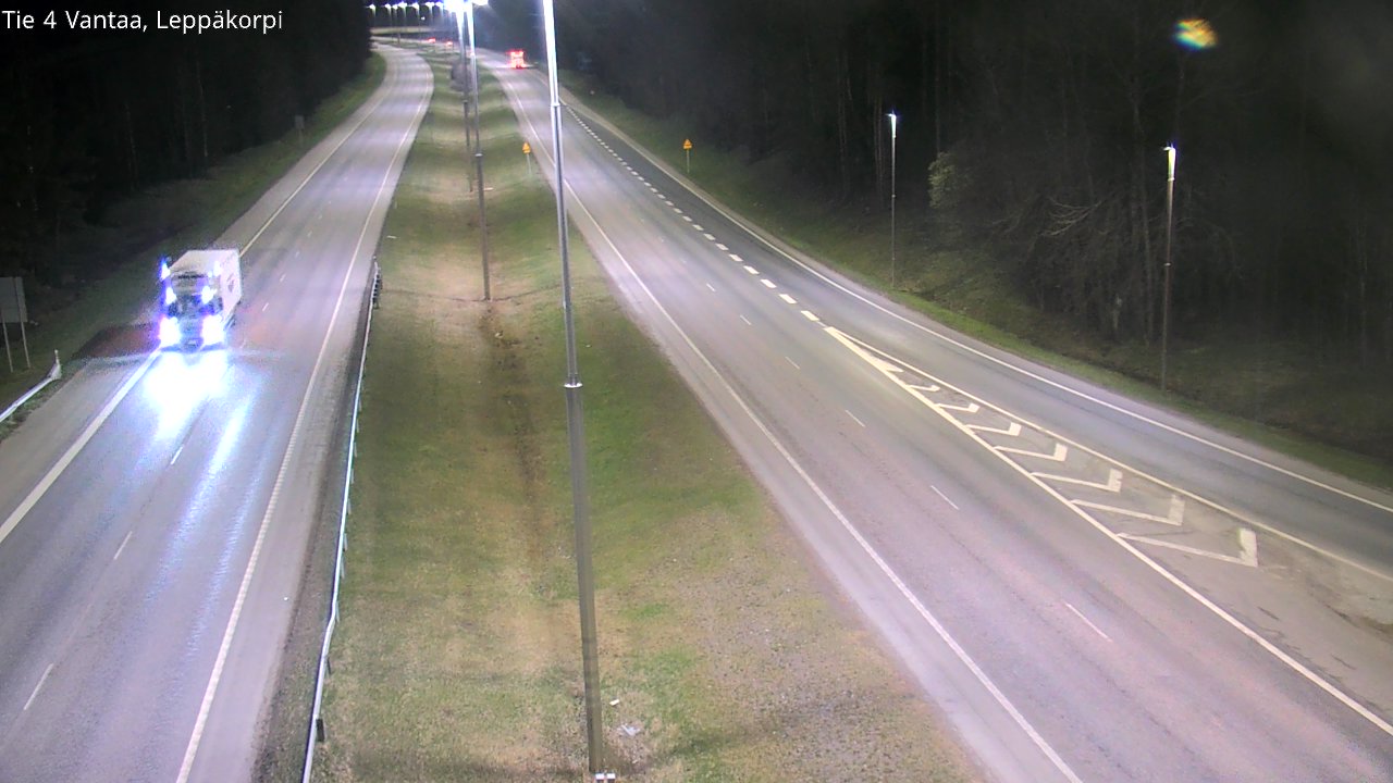 Weather Camera Image Väg 4 Vanda Alkärr, Vantaa, Uusimaa