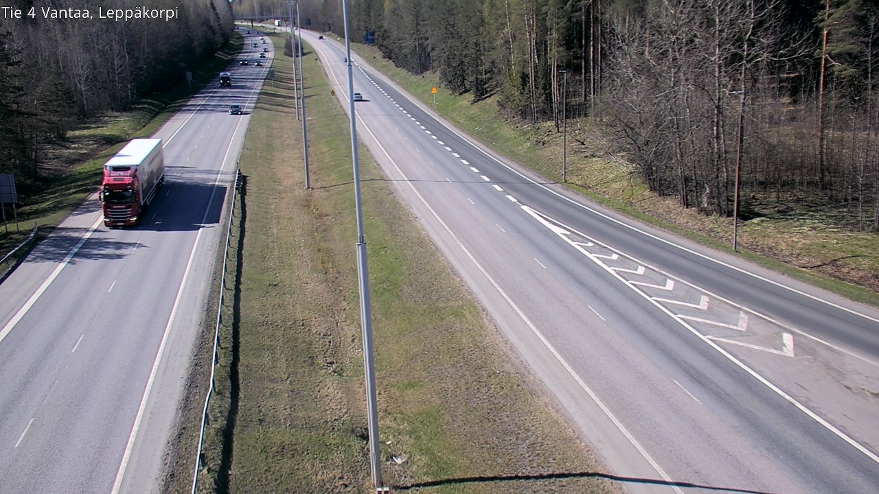 Kelikamerat Kuva Tie 4 Vantaa Leppäkorpi, Vantaa, Uusimaa