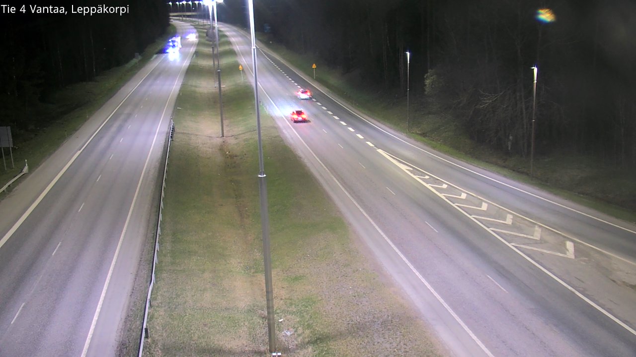 Weather Camera Image Road 4 Vantaa Leppäkorpi, Vantaa, Uusimaa