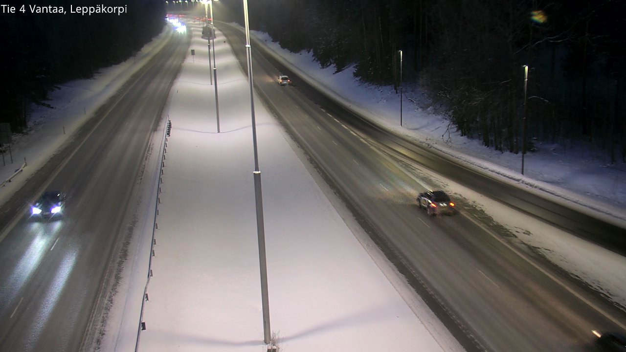 Kelikamerat Kuva Tie 4 Vantaa Leppäkorpi, Vantaa, Uusimaa