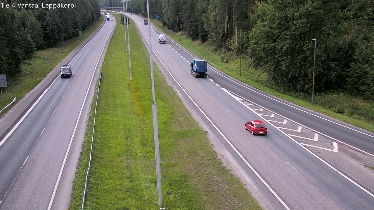 Weather Camera Image Road 4 Vantaa Leppäkorpi, Vantaa, Uusimaa
