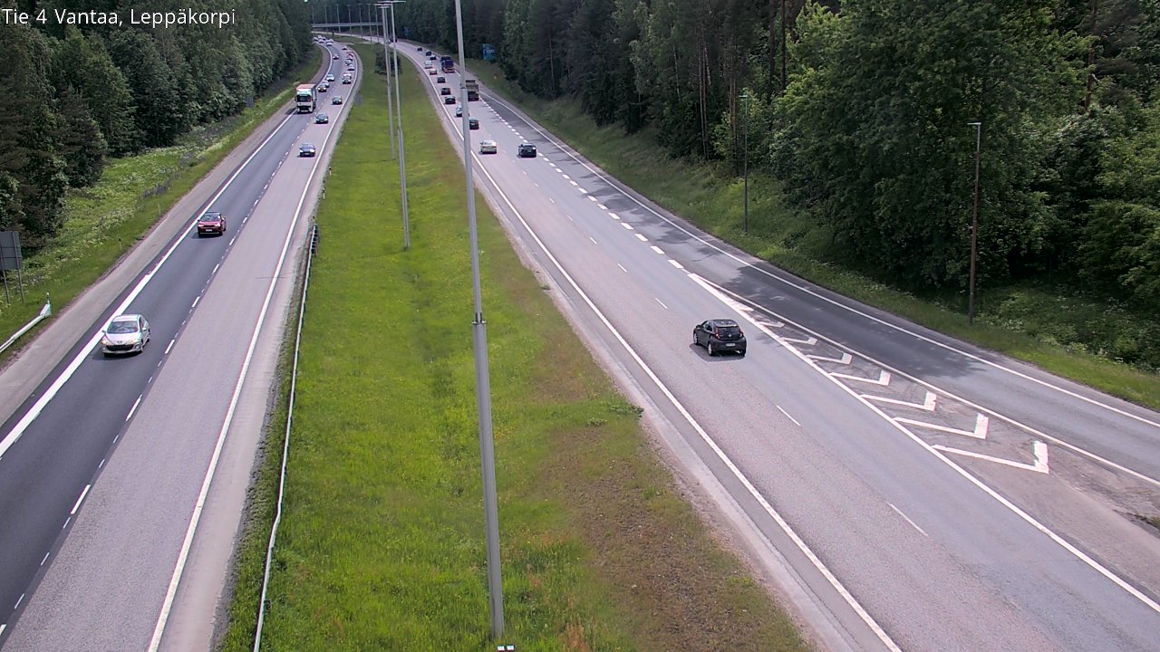 Kelikamerat Kuva Tie 4 Vantaa Leppäkorpi, Vantaa, Uusimaa