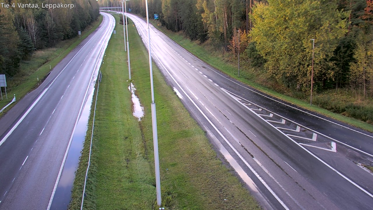 Weather Camera Image Road 4 Vantaa Leppäkorpi, Vantaa, Uusimaa