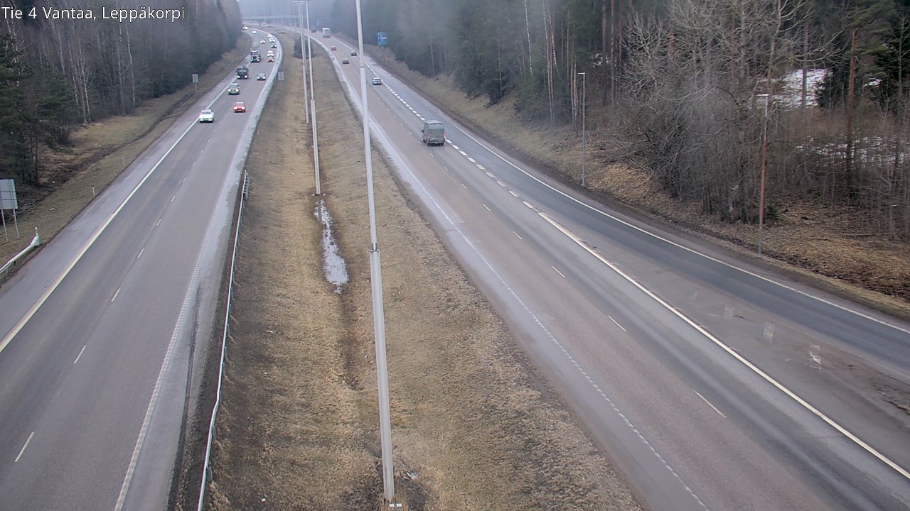 Weather Camera Image Road 4 Vantaa Leppäkorpi, Vantaa, Uusimaa