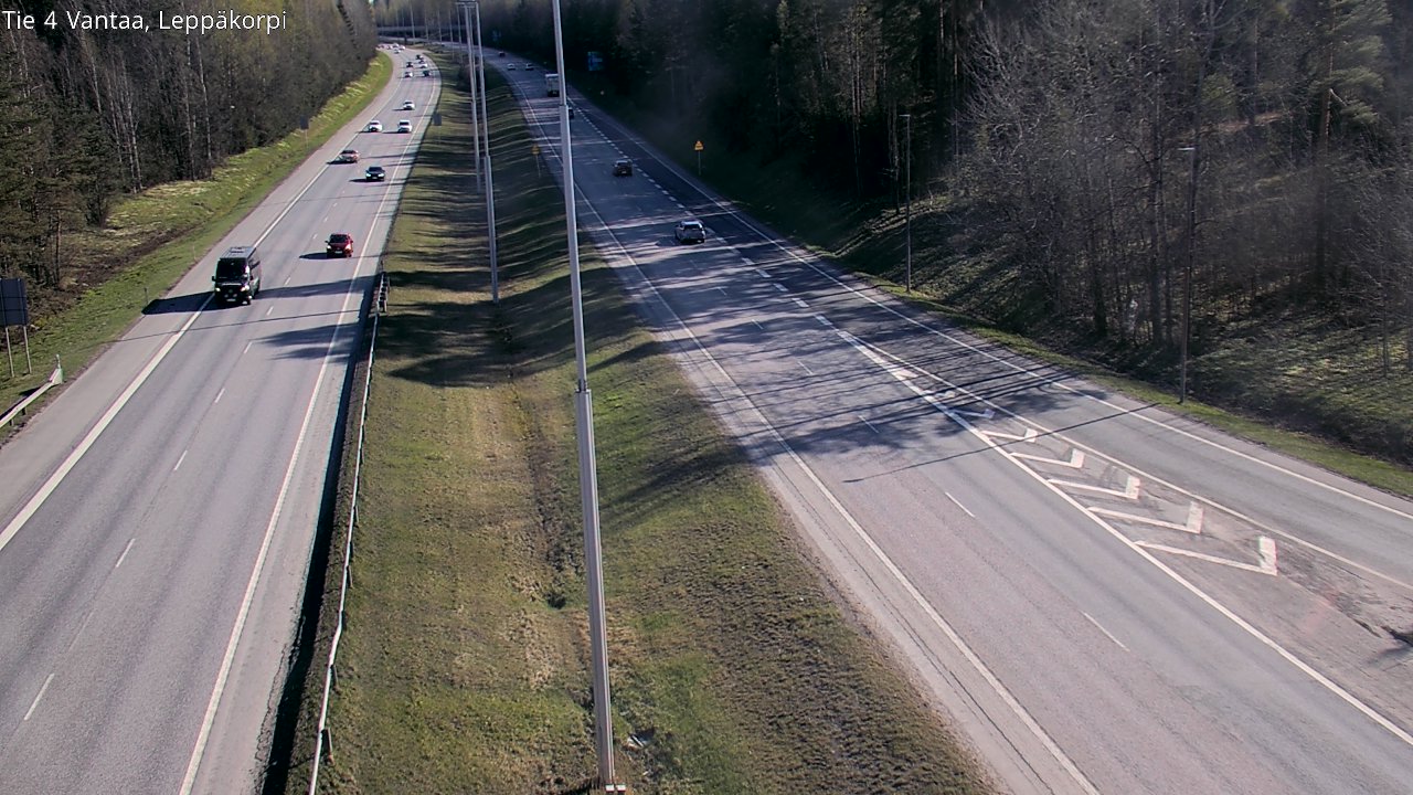 Kelikamerat Kuva Tie 4 Vantaa Leppäkorpi, Vantaa, Uusimaa