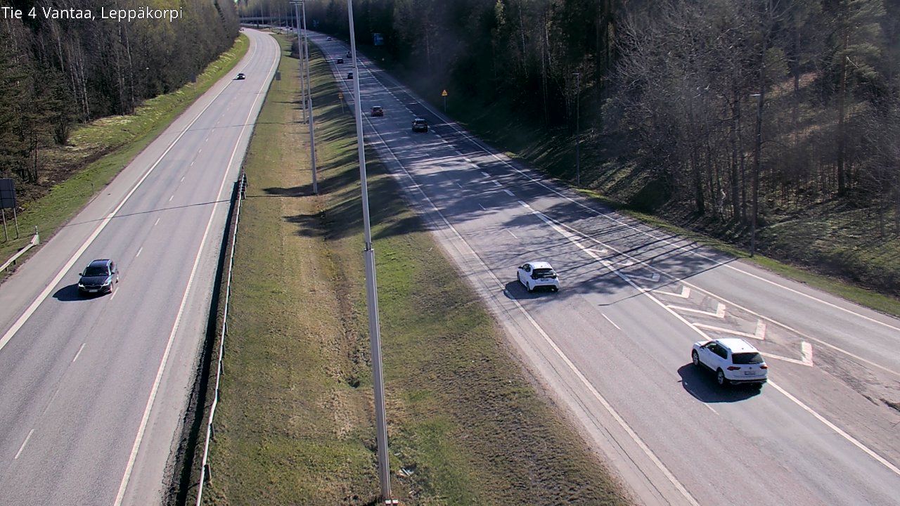 Kelikamerat Kuva Tie 4 Vantaa Leppäkorpi, Vantaa, Uusimaa