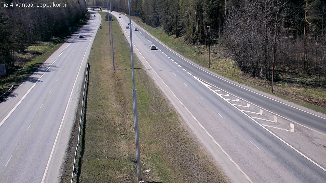 Kelikamerat Kuva Tie 4 Vantaa Leppäkorpi, Vantaa, Uusimaa