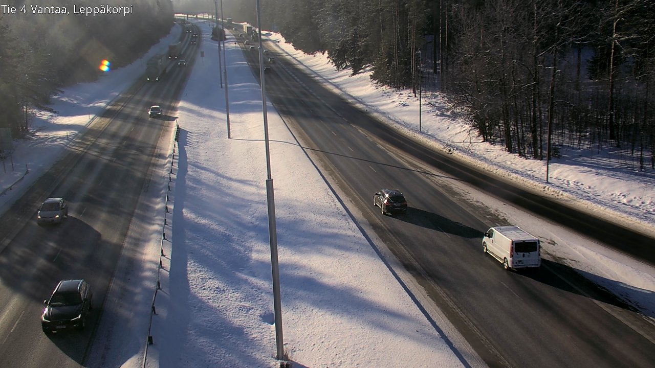 Kelikamerat Kuva Tie 4 Vantaa Leppäkorpi, Vantaa, Uusimaa