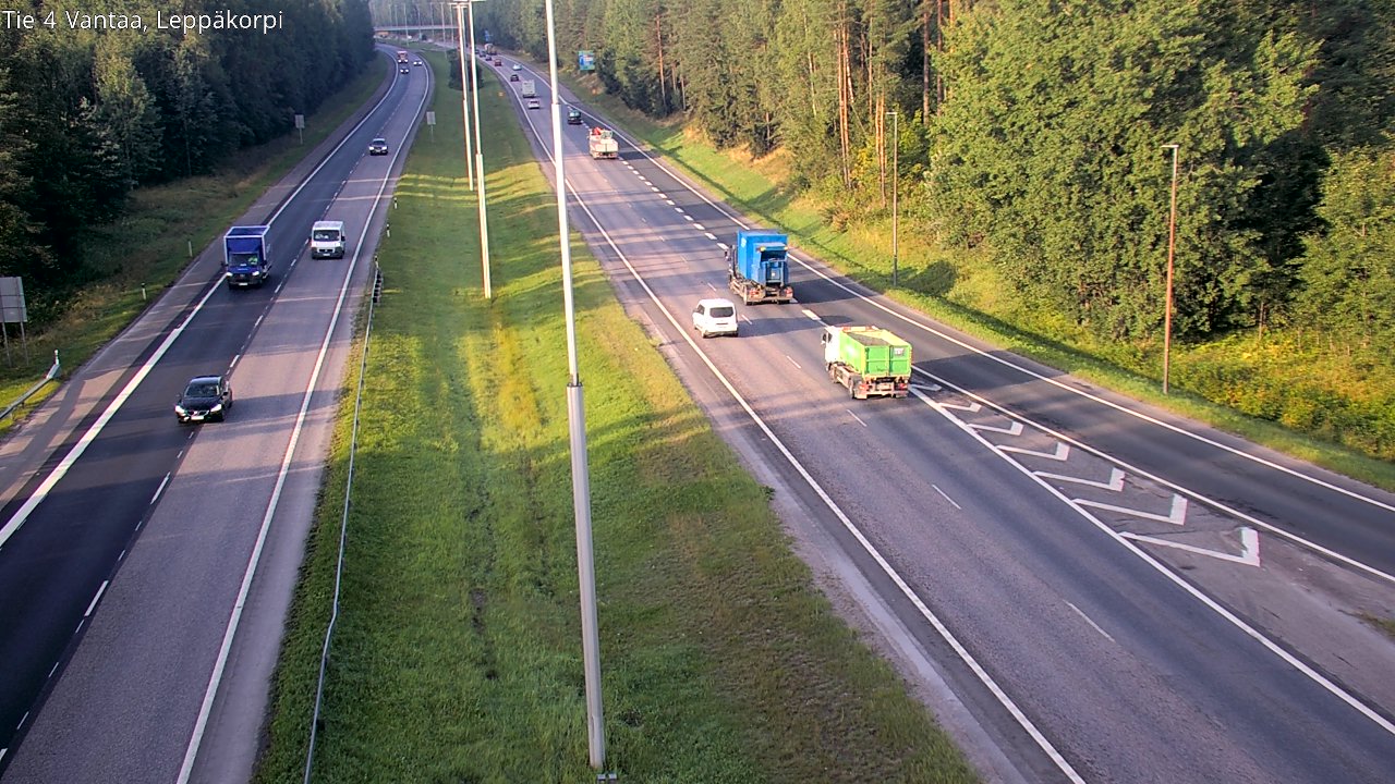 Kelikamerat Kuva Tie 4 Vantaa Leppäkorpi, Vantaa, Uusimaa