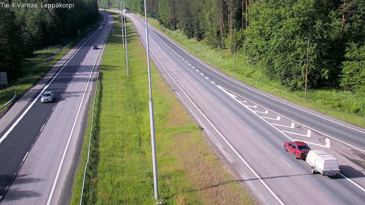 Kelikamerat Kuva Tie 4 Vantaa Leppäkorpi, Vantaa, Uusimaa