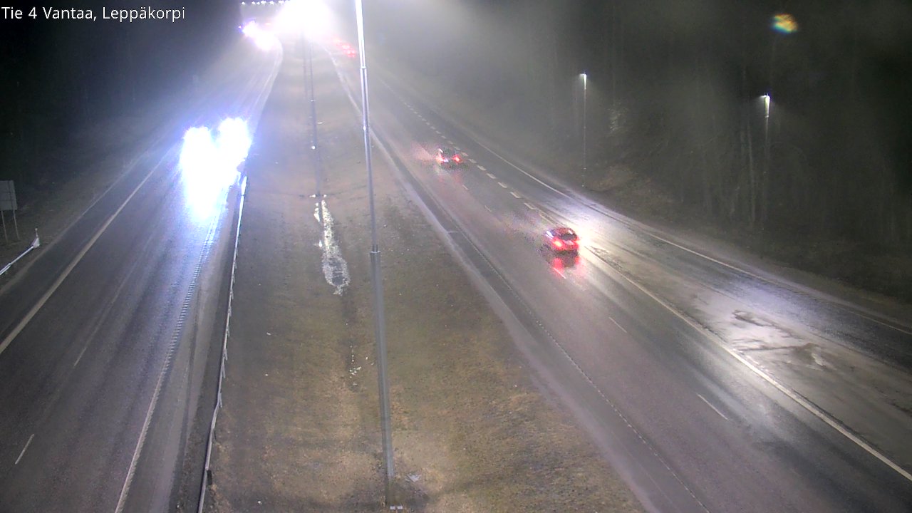 Kelikamerat Kuva Tie 4 Vantaa Leppäkorpi, Vantaa, Uusimaa