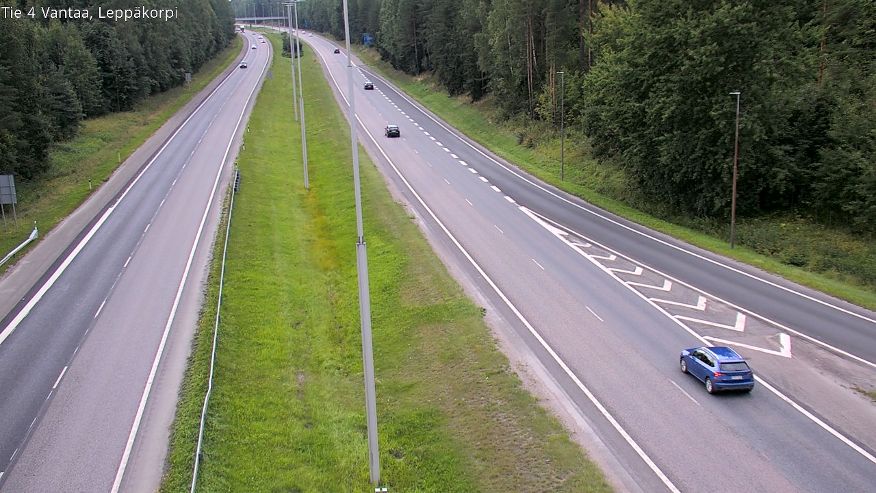 Weather Camera Image Road 4 Vantaa Leppäkorpi, Vantaa, Uusimaa