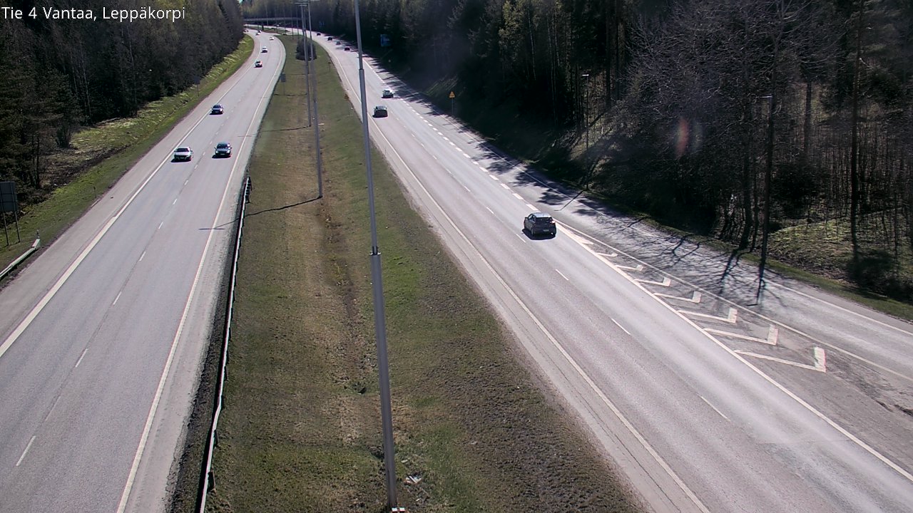 Kelikamerat Kuva Tie 4 Vantaa Leppäkorpi, Vantaa, Uusimaa