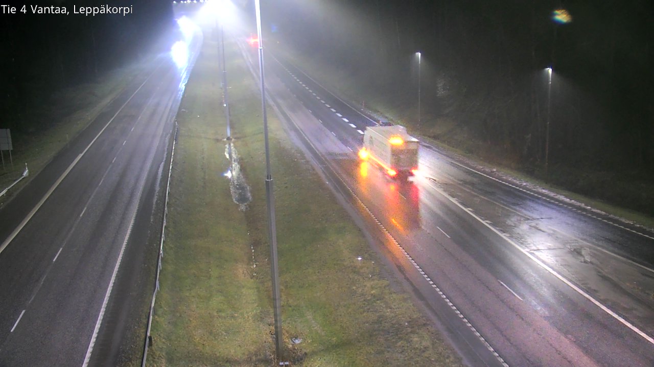 Weather Camera Image Väg 4 Vanda Alkärr, Vantaa, Uusimaa