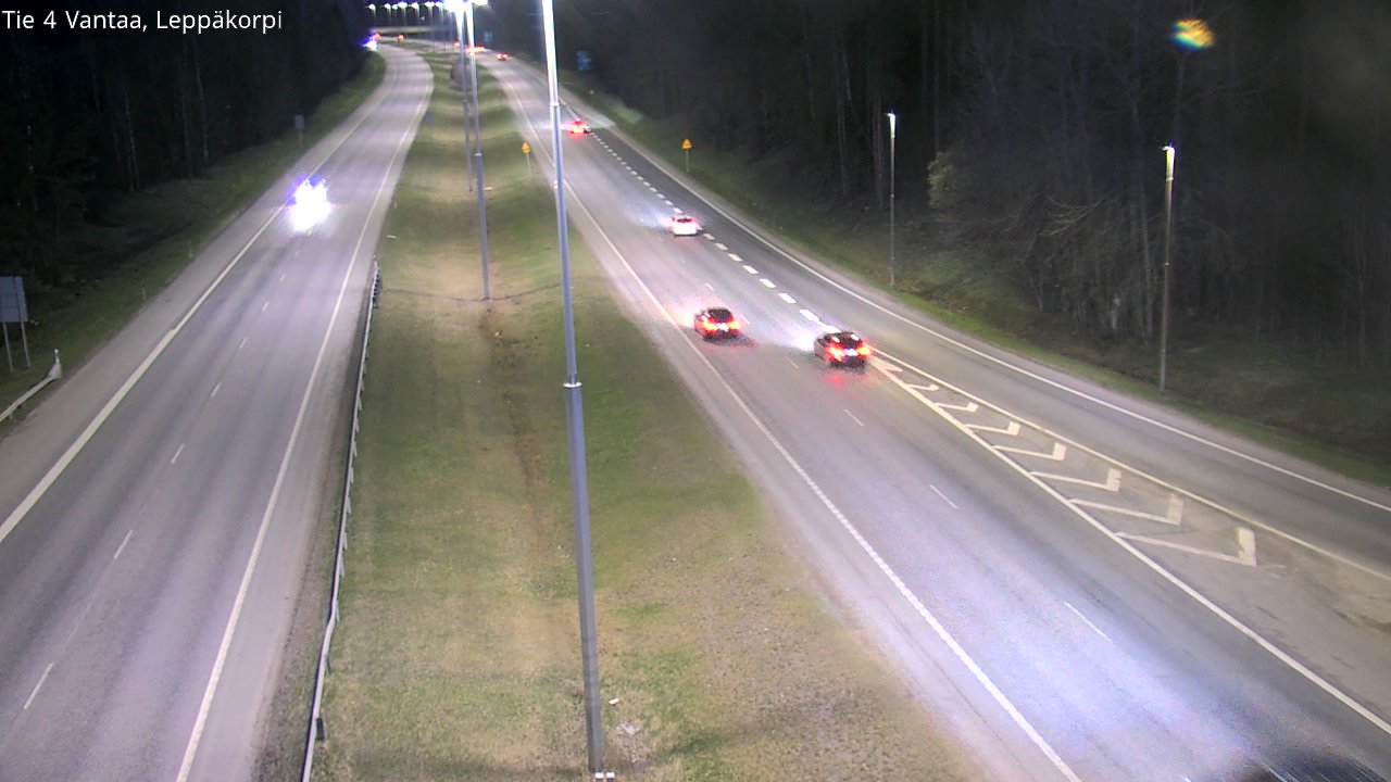 Weather Camera Image Road 4 Vantaa Leppäkorpi, Vantaa, Uusimaa