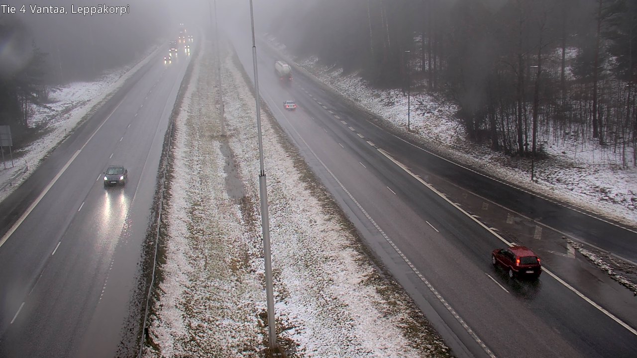 Weather Camera Image Väg 4 Vanda Alkärr, Vantaa, Uusimaa