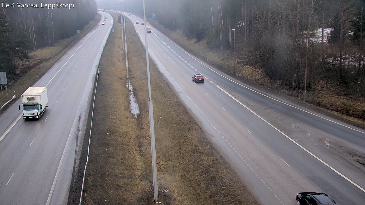 Weather Camera Image Road 4 Vantaa Leppäkorpi, Vantaa, Uusimaa