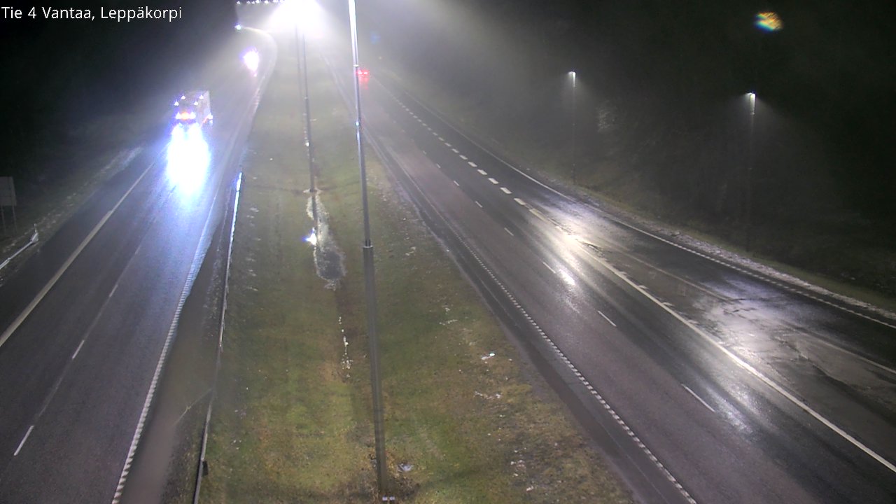 Weather Camera Image Väg 4 Vanda Alkärr, Vantaa, Uusimaa