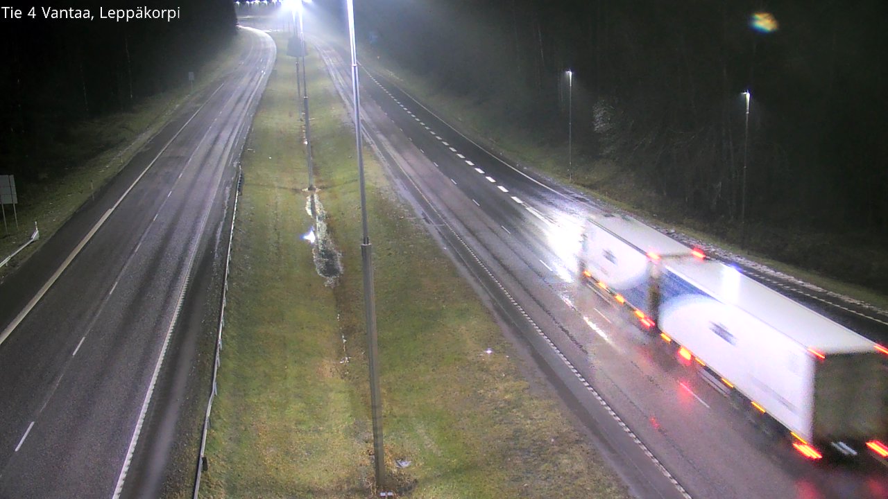 Weather Camera Image Väg 4 Vanda Alkärr, Vantaa, Uusimaa