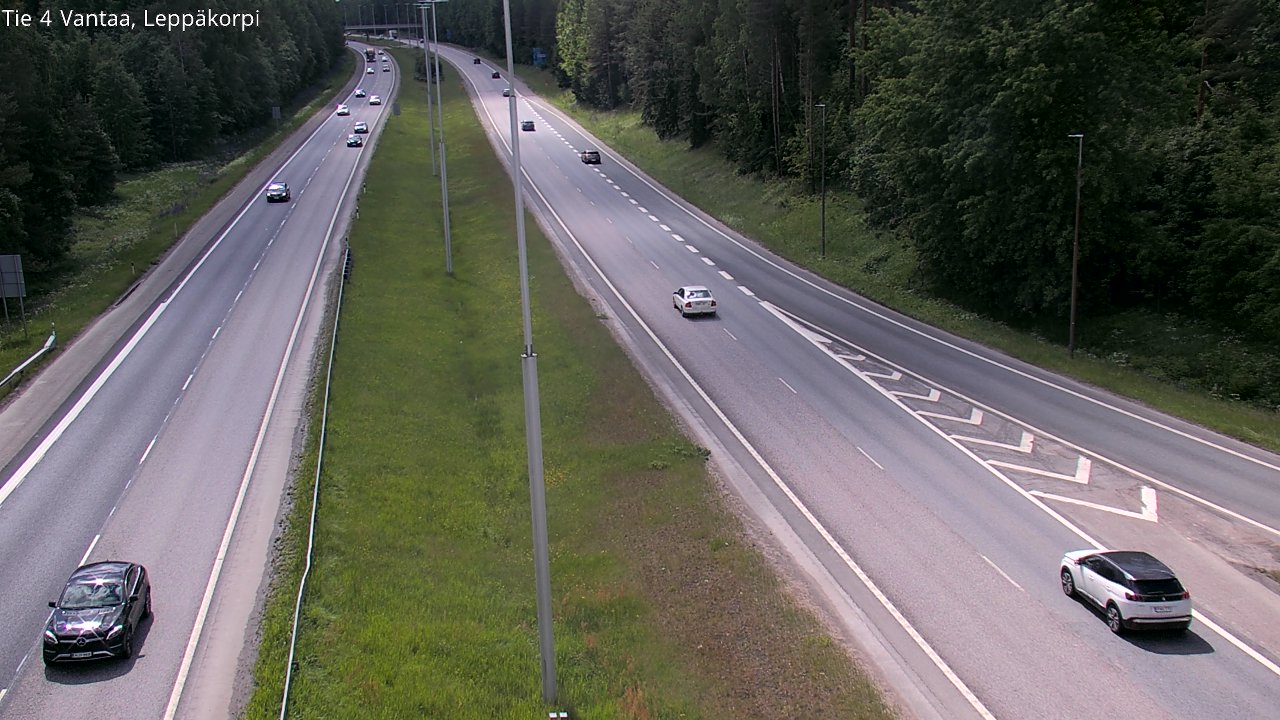 Kelikamerat Kuva Tie 4 Vantaa Leppäkorpi, Vantaa, Uusimaa