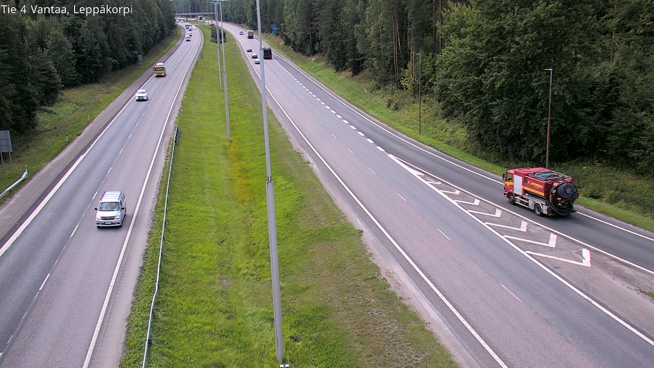 Weather Camera Image Road 4 Vantaa Leppäkorpi, Vantaa, Uusimaa