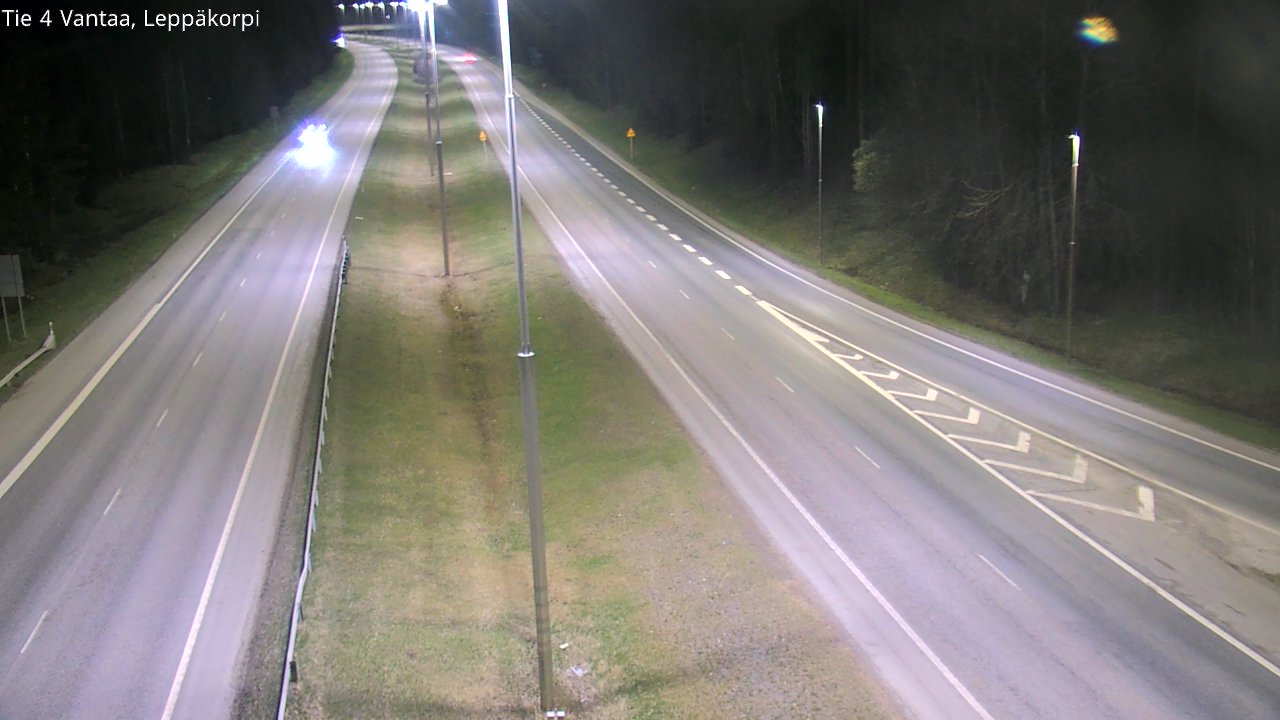 Weather Camera Image Road 4 Vantaa Leppäkorpi, Vantaa, Uusimaa