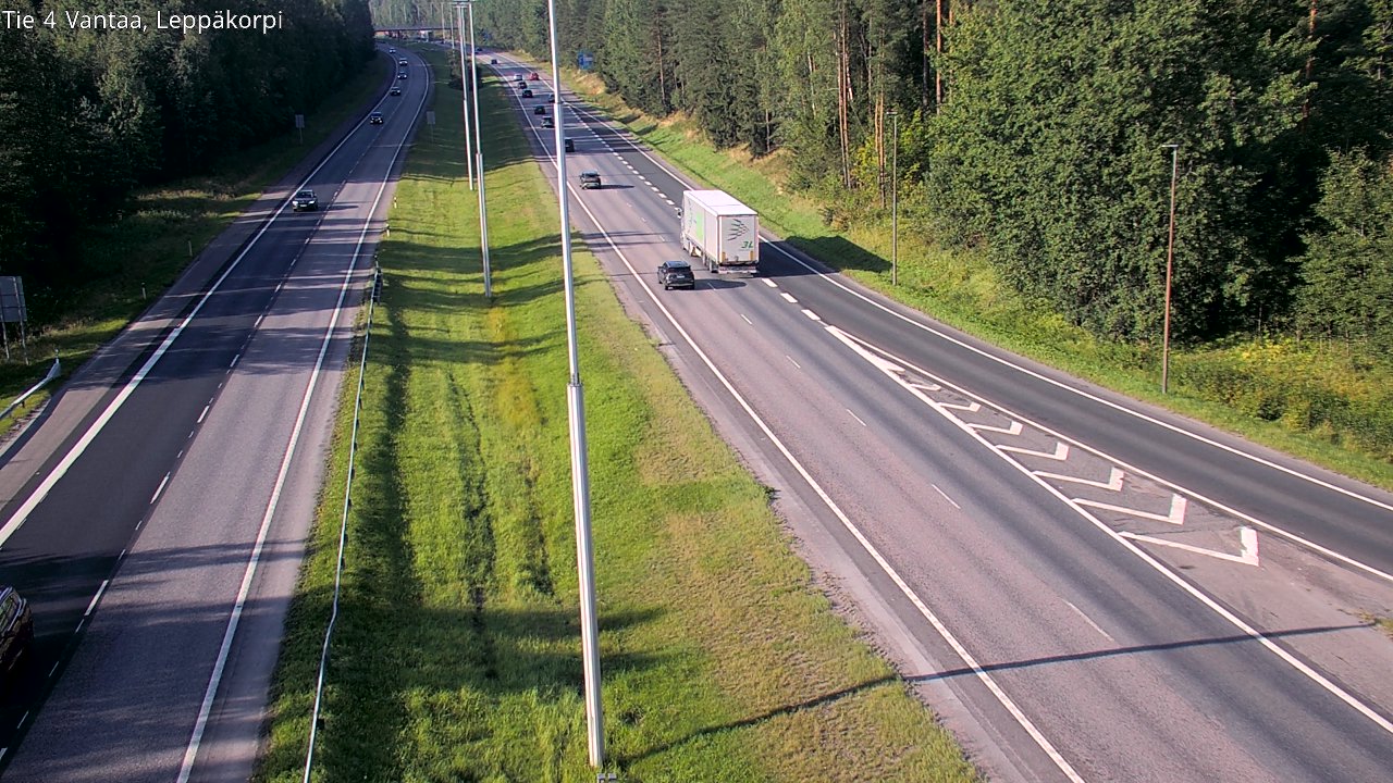 Weather Camera Image Road 4 Vantaa Leppäkorpi, Vantaa, Uusimaa