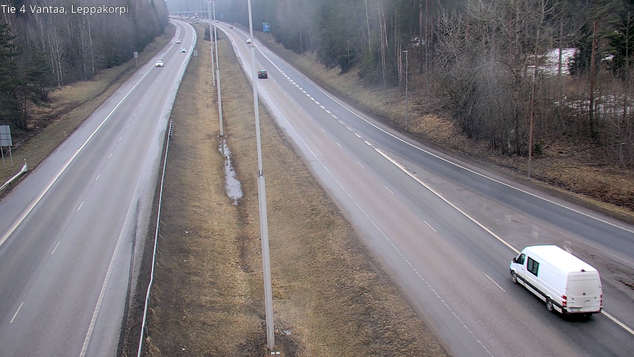 Weather Camera Image Road 4 Vantaa Leppäkorpi, Vantaa, Uusimaa