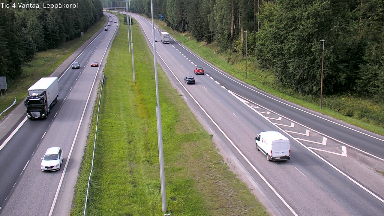 Weather Camera Image Road 4 Vantaa Leppäkorpi, Vantaa, Uusimaa