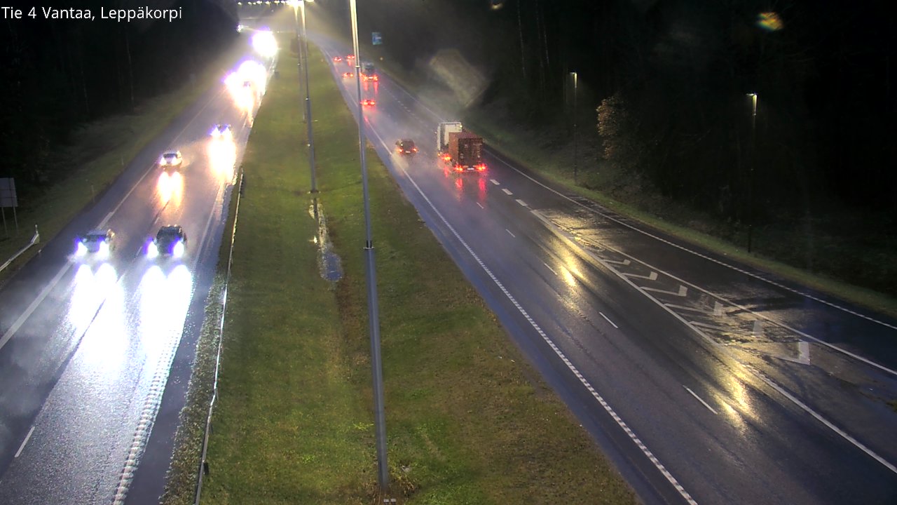 Kelikamerat Kuva Tie 4 Vantaa Leppäkorpi, Vantaa, Uusimaa