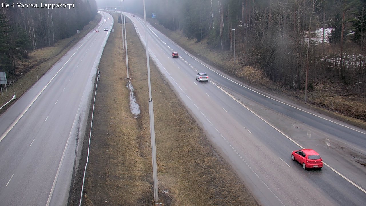 Weather Camera Image Road 4 Vantaa Leppäkorpi, Vantaa, Uusimaa