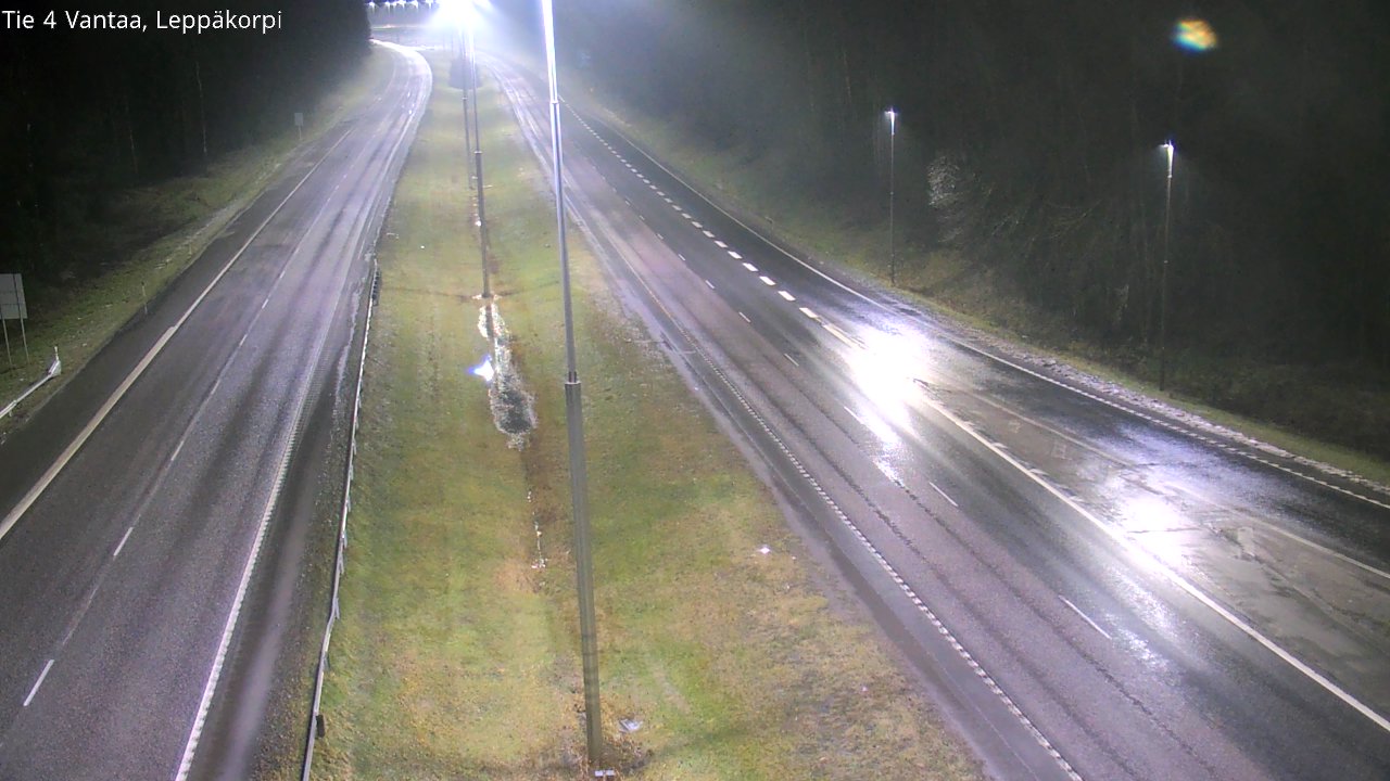 Weather Camera Image Väg 4 Vanda Alkärr, Vantaa, Uusimaa