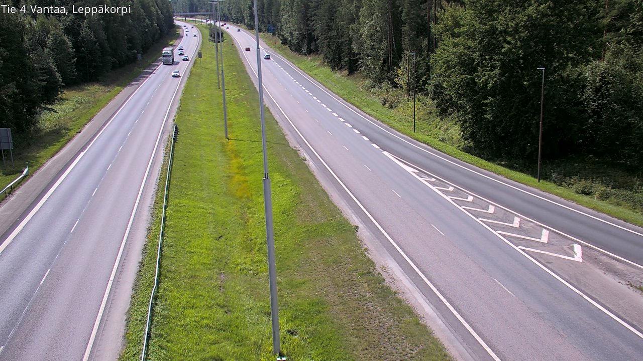 Weather Camera Image Road 4 Vantaa Leppäkorpi, Vantaa, Uusimaa