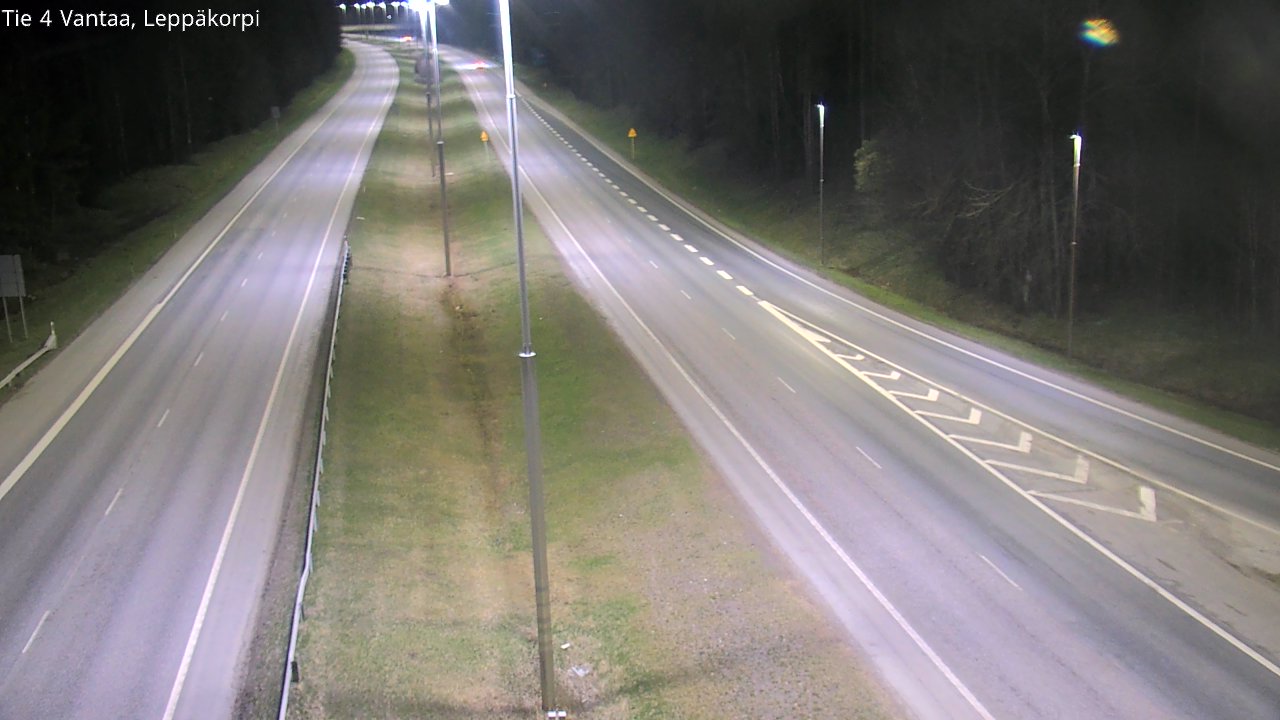 Weather Camera Image Road 4 Vantaa Leppäkorpi, Vantaa, Uusimaa