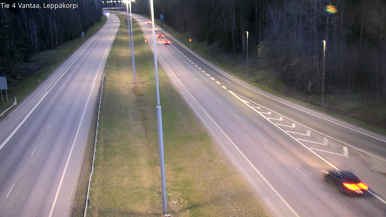 Weather Camera Image Road 4 Vantaa Leppäkorpi, Vantaa, Uusimaa