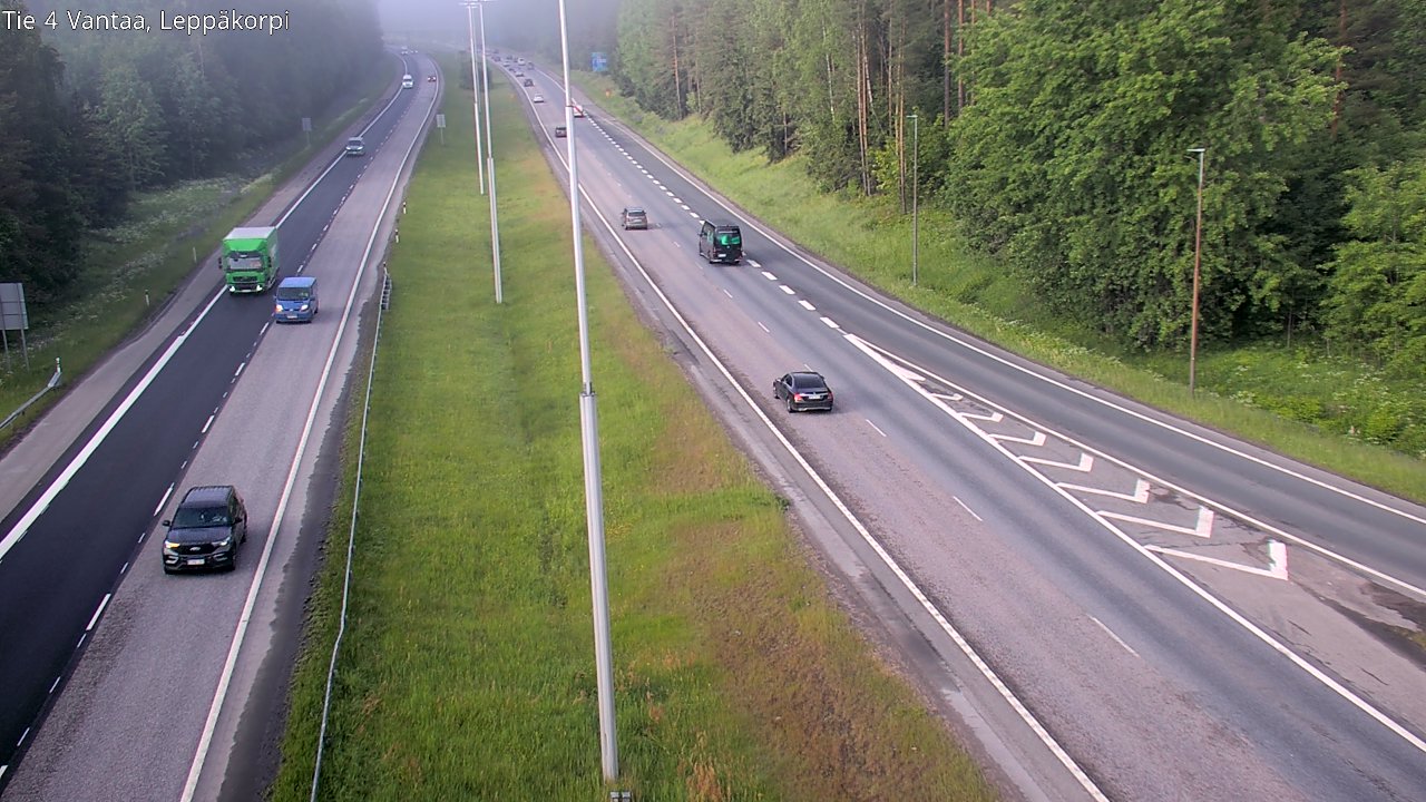 Kelikamerat Kuva Tie 4 Vantaa Leppäkorpi, Vantaa, Uusimaa