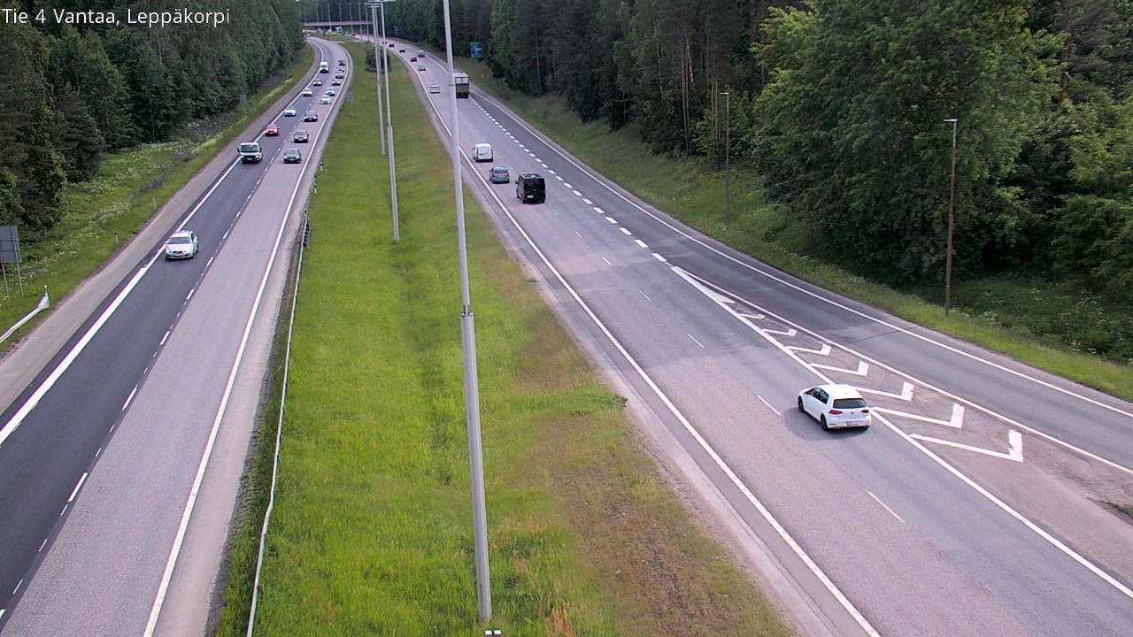 Kelikamerat Kuva Tie 4 Vantaa Leppäkorpi, Vantaa, Uusimaa