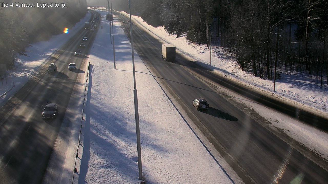 Kelikamerat Kuva Tie 4 Vantaa Leppäkorpi, Vantaa, Uusimaa